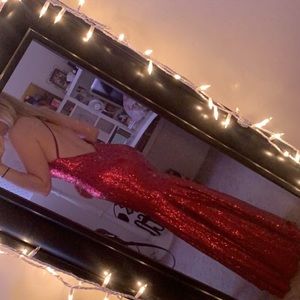 Red/Maroon Prom Dress